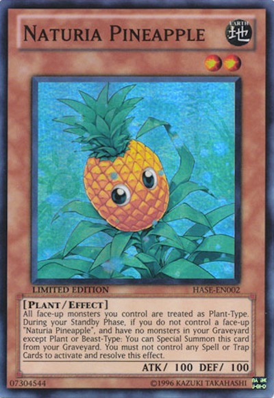 Naturia Pineapple [HASE-EN002] Super Rare | Jomio and Rueliete's Cards and Comics
