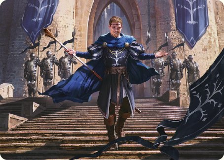 Faramir, Steward of Gondor Art Card [The Lord of the Rings: Tales of Middle-earth Art Series] | Jomio and Rueliete's Cards and Comics