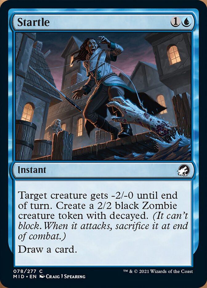 Startle [Innistrad: Midnight Hunt] | Jomio and Rueliete's Cards and Comics