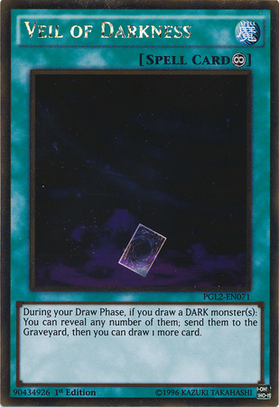 Veil of Darkness [PGL2-EN071] Gold Rare | Jomio and Rueliete's Cards and Comics