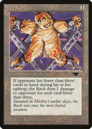 The Rack [Antiquities] | Jomio and Rueliete's Cards and Comics