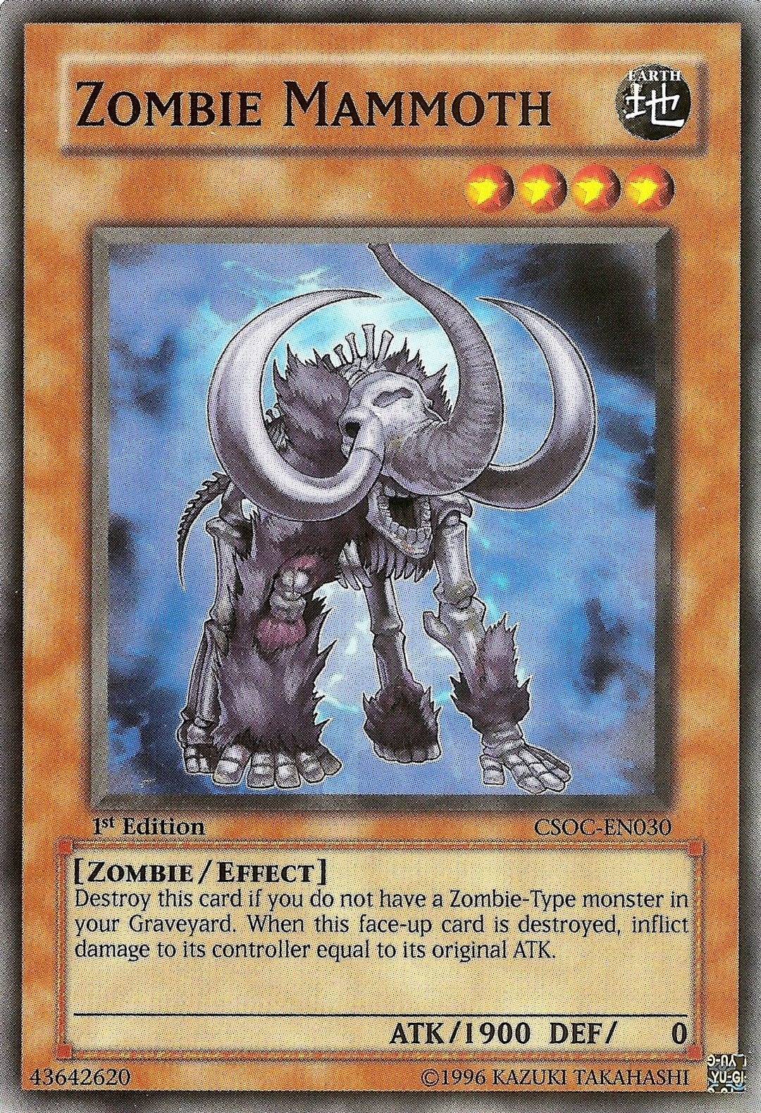 Zombie Mammoth [CSOC-EN030] Common | Jomio and Rueliete's Cards and Comics