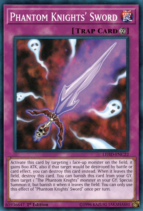 Phantom Knights' Sword [LEHD-ENC22] Common | Jomio and Rueliete's Cards and Comics