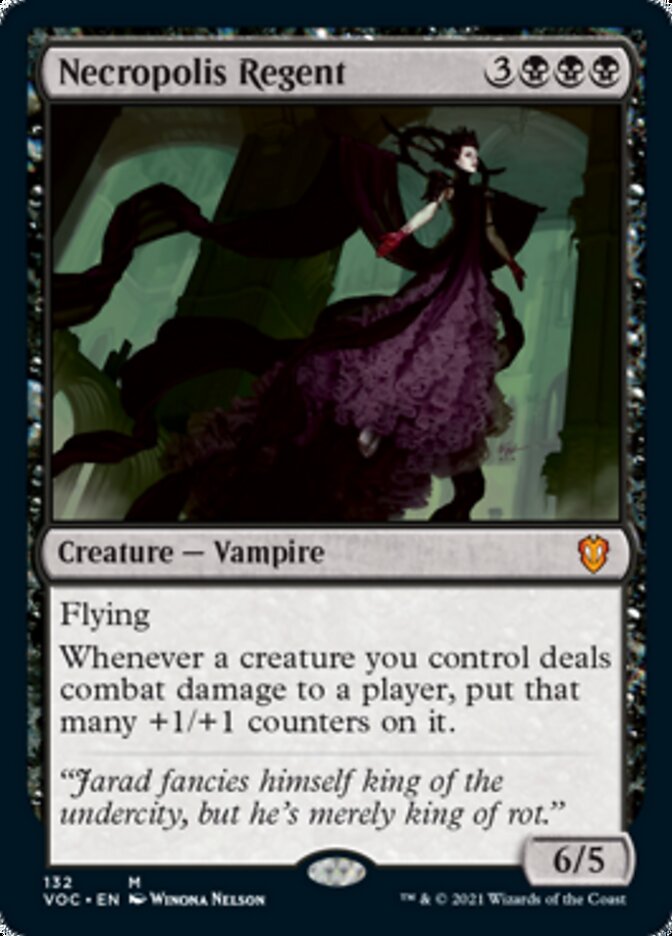 Necropolis Regent [Innistrad: Crimson Vow Commander] | Jomio and Rueliete's Cards and Comics
