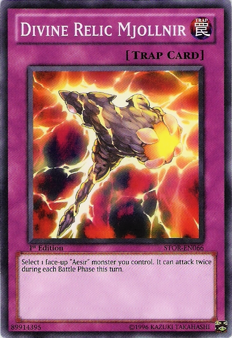 Divine Relic Mjollnir [STOR-EN066] Common | Jomio and Rueliete's Cards and Comics