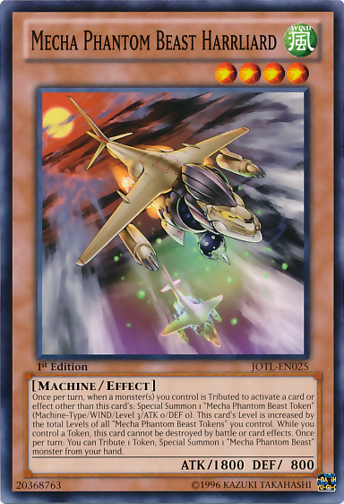 Mecha Phantom Beast Harrliard [JOTL-EN025] Common | Jomio and Rueliete's Cards and Comics