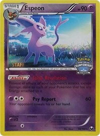 Espeon (48/108) (National Championship Promo Staff) [Black & White: Dark Explorers] | Jomio and Rueliete's Cards and Comics