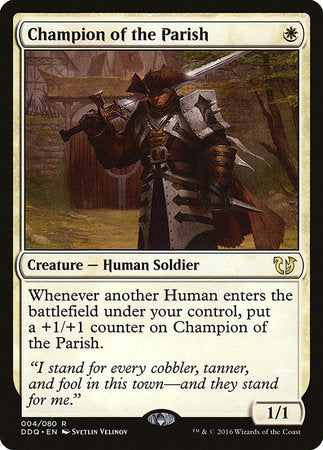 Champion of the Parish [Duel Decks: Blessed vs. Cursed] | Jomio and Rueliete's Cards and Comics