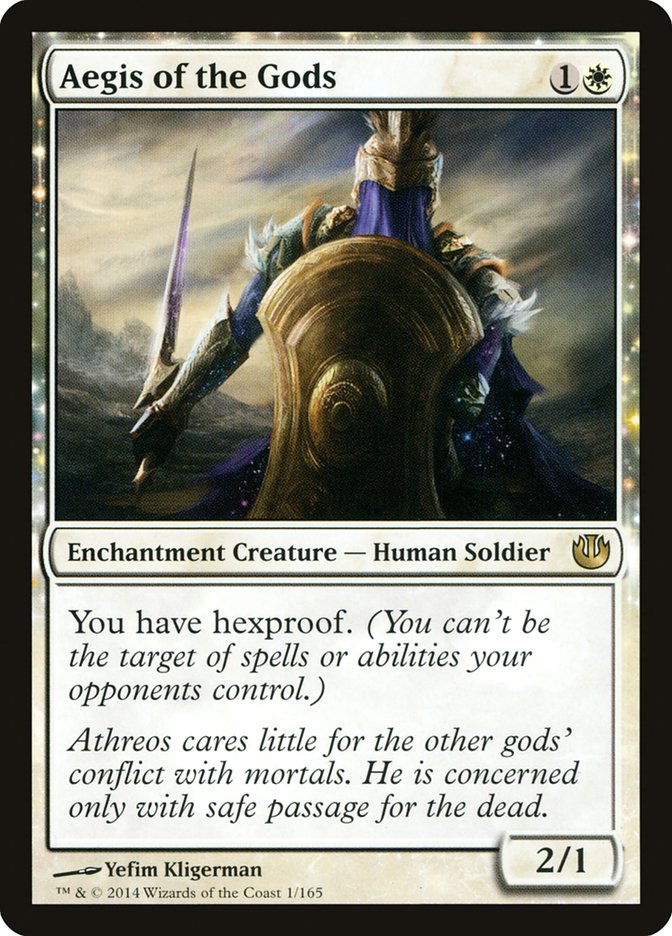 Aegis of the Gods [Journey into Nyx] | Jomio and Rueliete's Cards and Comics