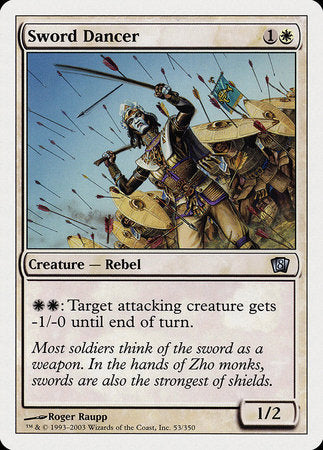Sword Dancer [Eighth Edition] | Jomio and Rueliete's Cards and Comics
