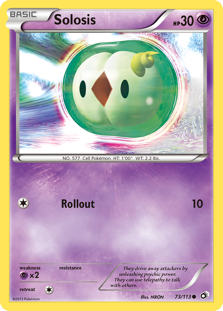Solosis (73/113) [Black & White: Legendary Treasures] | Jomio and Rueliete's Cards and Comics