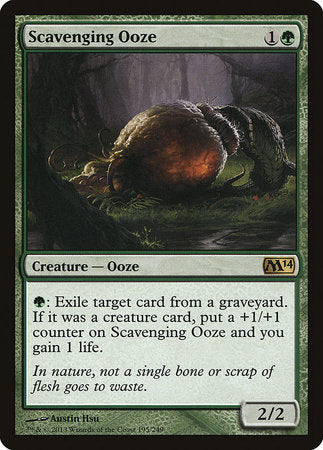 Scavenging Ooze [Magic 2014] | Jomio and Rueliete's Cards and Comics