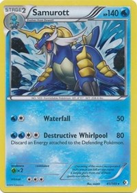 Samurott (41/149) (Cosmos Holo) (Blister Exclusive) [Black & White: Boundaries Crossed] | Jomio and Rueliete's Cards and Comics