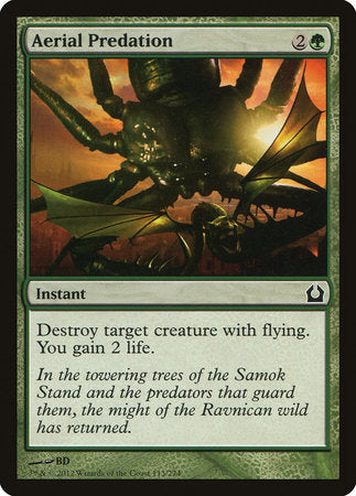 Aerial Predation [Return to Ravnica] | Jomio and Rueliete's Cards and Comics