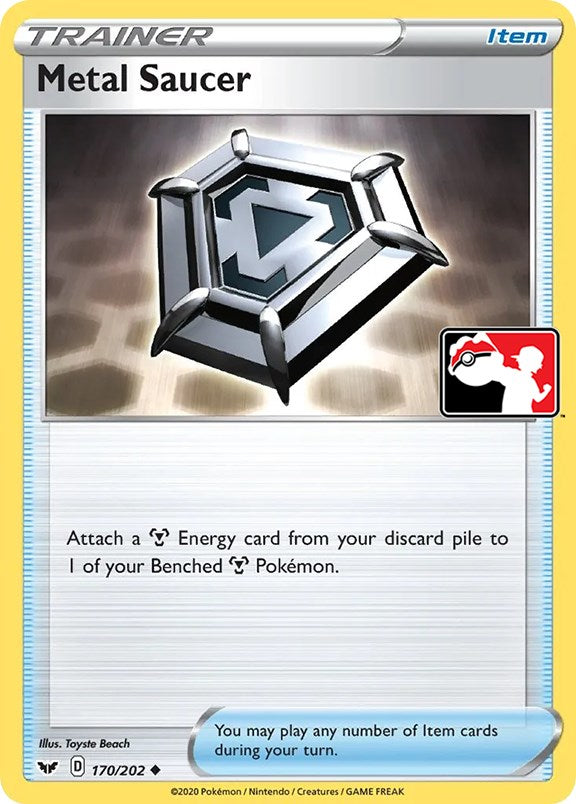 Metal Saucer (170/202) [Prize Pack Series One] | Jomio and Rueliete's Cards and Comics