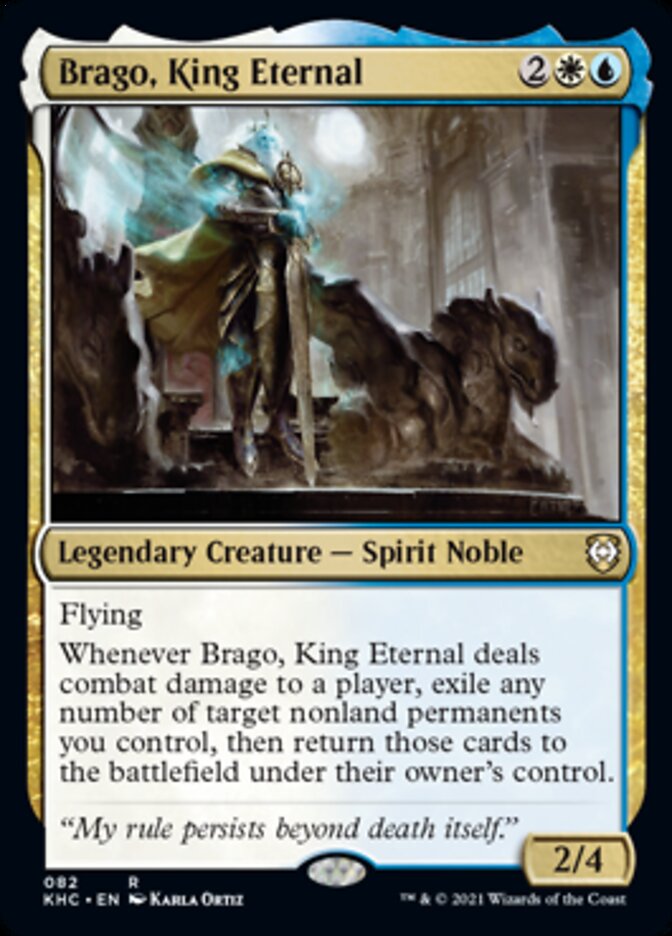 Brago, King Eternal [Kaldheim Commander] | Jomio and Rueliete's Cards and Comics