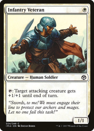 Infantry Veteran [Iconic Masters] | Jomio and Rueliete's Cards and Comics