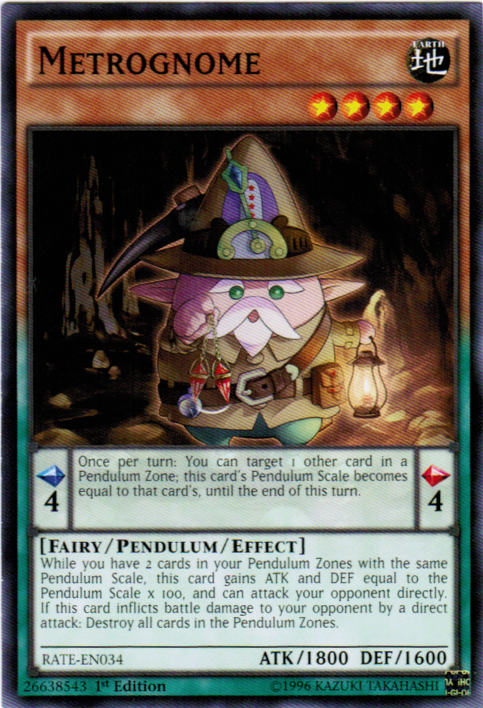 Metrognome [RATE-EN034] Common | Jomio and Rueliete's Cards and Comics