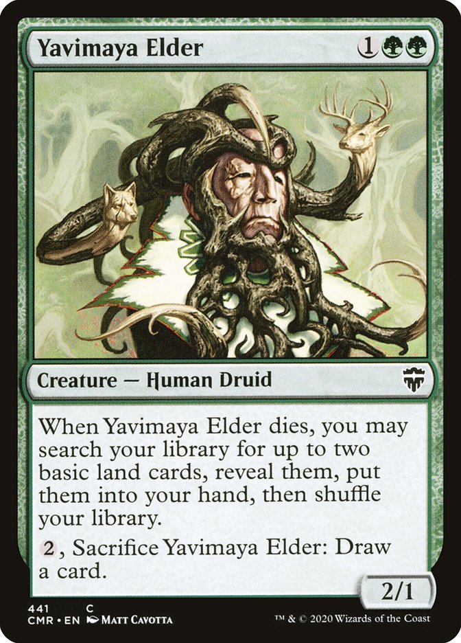 Yavimaya Elder [Commander Legends] | Jomio and Rueliete's Cards and Comics