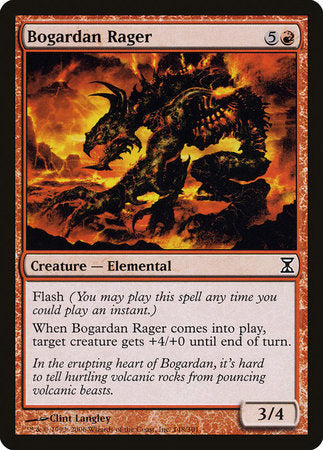 Bogardan Rager [Time Spiral] | Jomio and Rueliete's Cards and Comics
