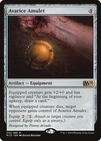 Avarice Amulet [Magic 2015] | Jomio and Rueliete's Cards and Comics
