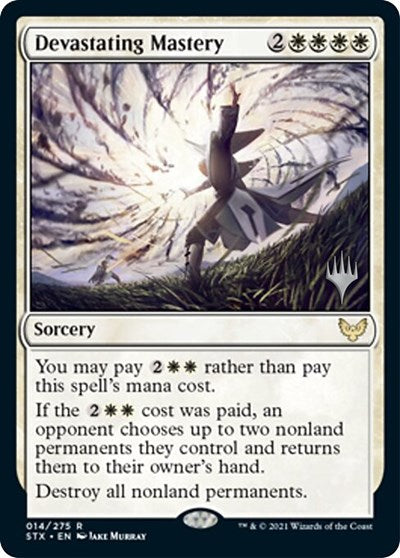 Devastating Mastery (Promo Pack) [Strixhaven: School of Mages Promos] | Jomio and Rueliete's Cards and Comics