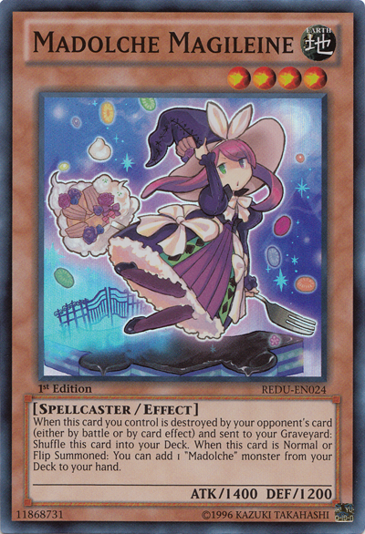 Madolche Magileine [REDU-EN024] Super Rare | Jomio and Rueliete's Cards and Comics