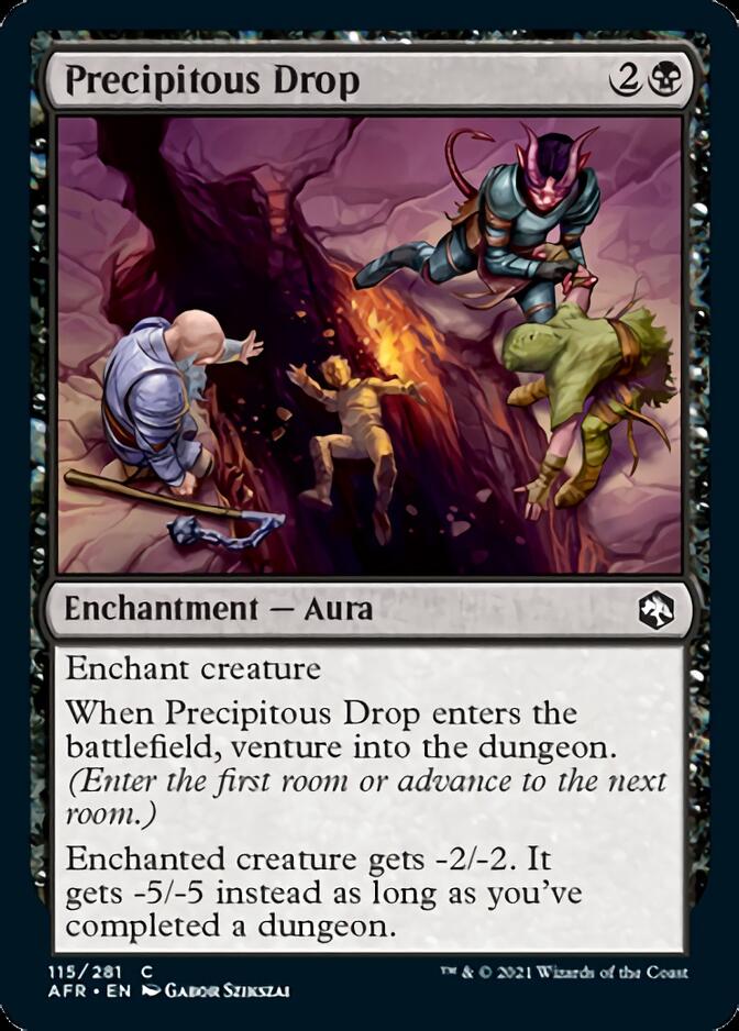 Precipitous Drop [Dungeons & Dragons: Adventures in the Forgotten Realms] | Jomio and Rueliete's Cards and Comics