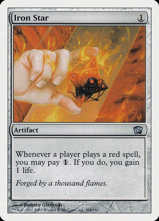 Iron Star [Eighth Edition] | Jomio and Rueliete's Cards and Comics