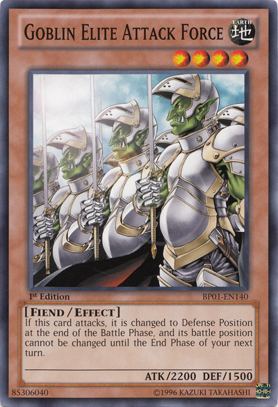 Goblin Elite Attack Force [BP01-EN140] Common | Jomio and Rueliete's Cards and Comics