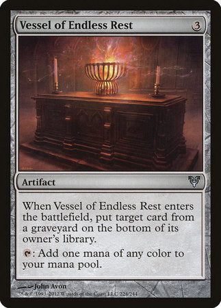 Vessel of Endless Rest [Avacyn Restored] | Jomio and Rueliete's Cards and Comics