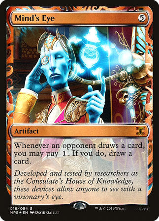 Mind's Eye [Kaladesh Inventions] | Jomio and Rueliete's Cards and Comics