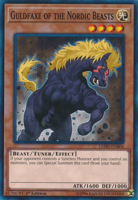 Guldfaxe of the Nordic Beasts [LEHD-ENB04] Common | Jomio and Rueliete's Cards and Comics