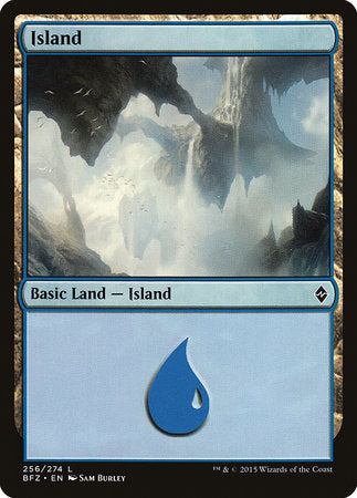 Island (256) [Battle for Zendikar] | Jomio and Rueliete's Cards and Comics