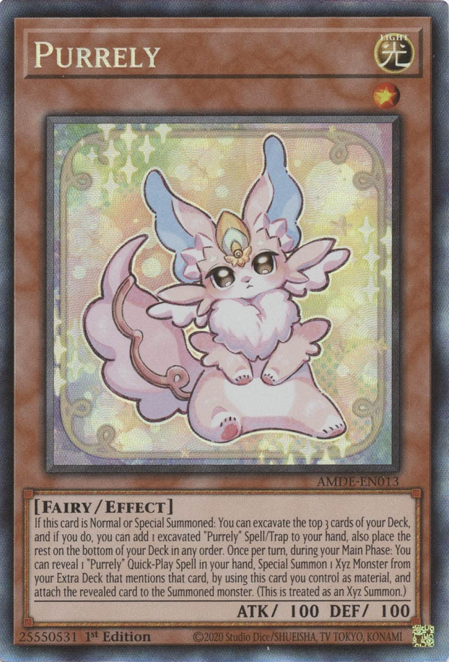 Purrely [AMDE-EN013] Collector's Rare | Jomio and Rueliete's Cards and Comics