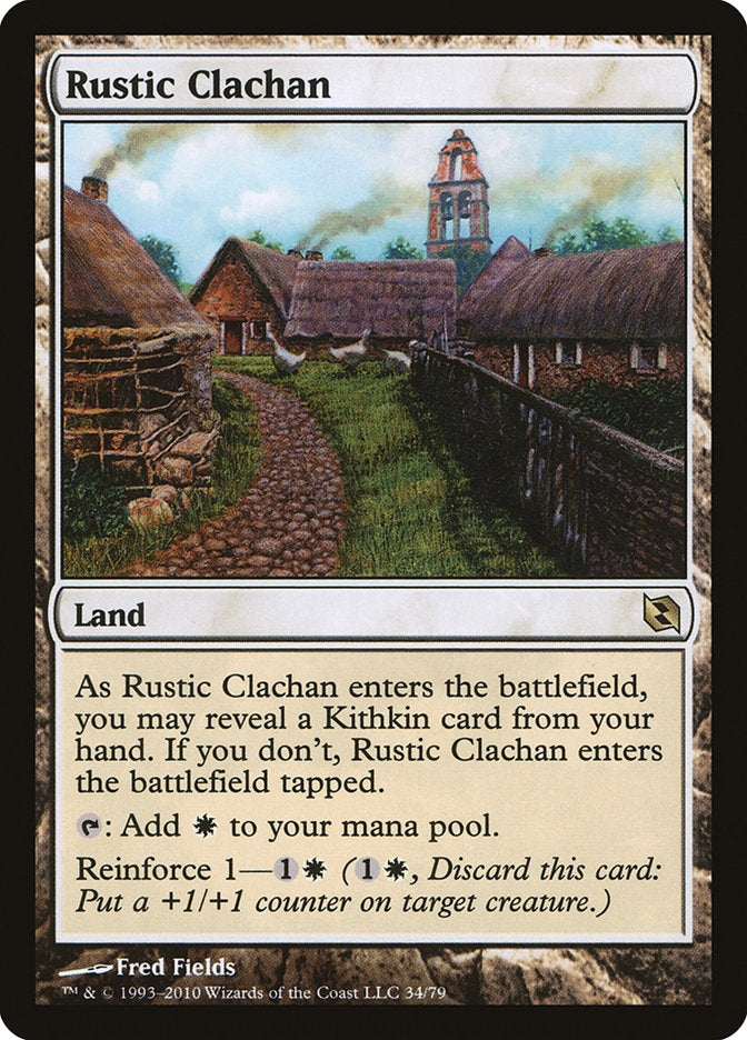Rustic Clachan [Duel Decks: Elspeth vs. Tezzeret] | Jomio and Rueliete's Cards and Comics