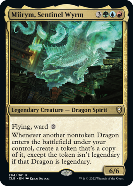 Miirym, Sentinel Wyrm [Commander Legends: Battle for Baldur's Gate] | Jomio and Rueliete's Cards and Comics