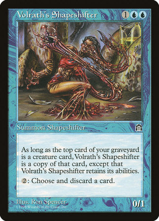 Volrath's Shapeshifter [Stronghold] | Jomio and Rueliete's Cards and Comics