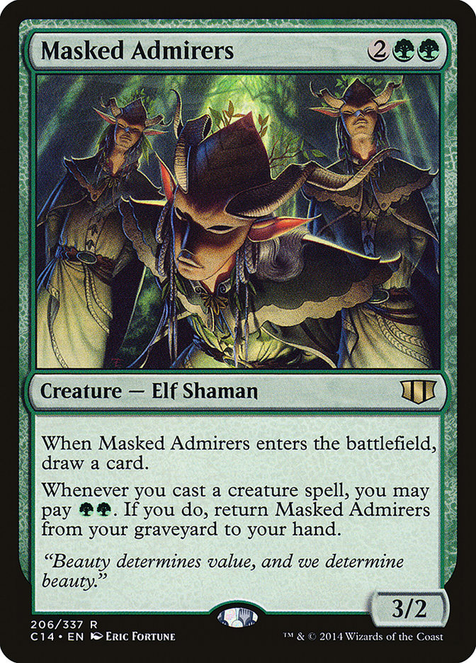 Masked Admirers [Commander 2014] | Jomio and Rueliete's Cards and Comics