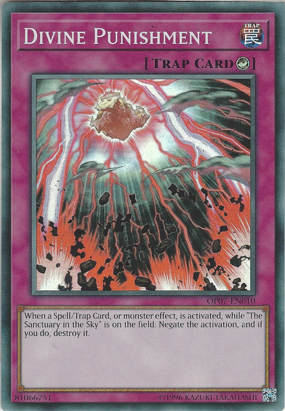 Divine Punishment [OP07-EN010] Super Rare | Jomio and Rueliete's Cards and Comics