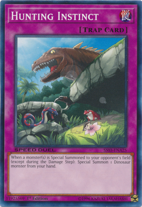 Hunting Instinct [SS03-ENA25] Common | Jomio and Rueliete's Cards and Comics