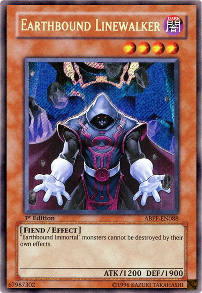 Earthbound Linewalker [ABPF-EN088] Secret Rare | Jomio and Rueliete's Cards and Comics