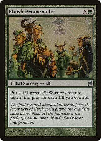 Elvish Promenade [Lorwyn] | Jomio and Rueliete's Cards and Comics
