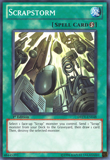 Scrapstorm [DREV-EN048] Super Rare | Jomio and Rueliete's Cards and Comics