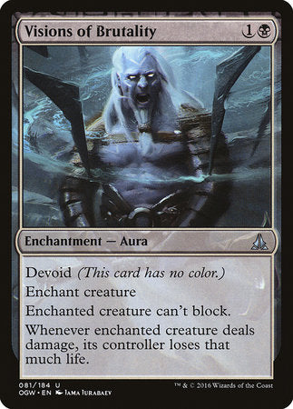 Visions of Brutality [Oath of the Gatewatch] | Jomio and Rueliete's Cards and Comics