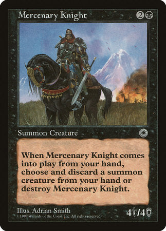 Mercenary Knight [Portal] | Jomio and Rueliete's Cards and Comics