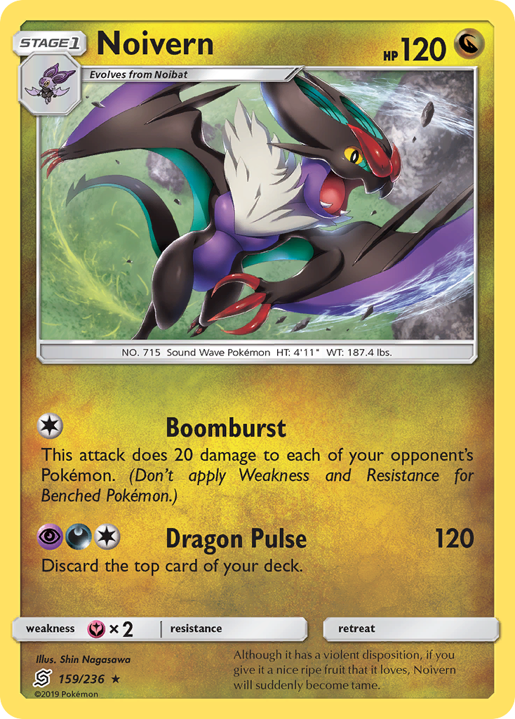 Noivern (159/236) [Sun & Moon: Unified Minds] | Jomio and Rueliete's Cards and Comics