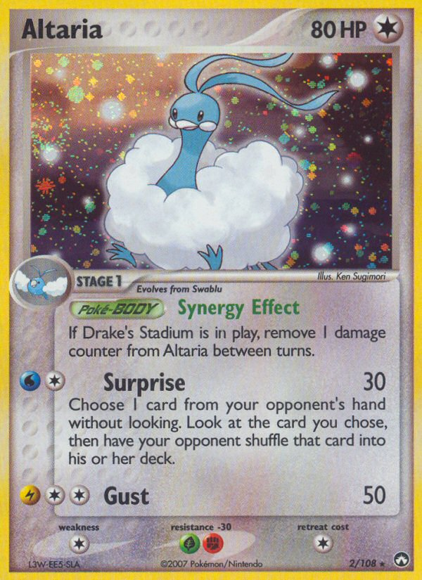Altaria (2/108) [EX: Power Keepers] | Jomio and Rueliete's Cards and Comics