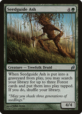 Seedguide Ash [Lorwyn] | Jomio and Rueliete's Cards and Comics