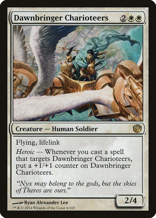 Dawnbringer Charioteers [Journey into Nyx] | Jomio and Rueliete's Cards and Comics